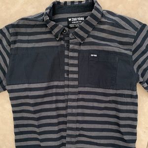 Zoo York short sleeve button shirt
